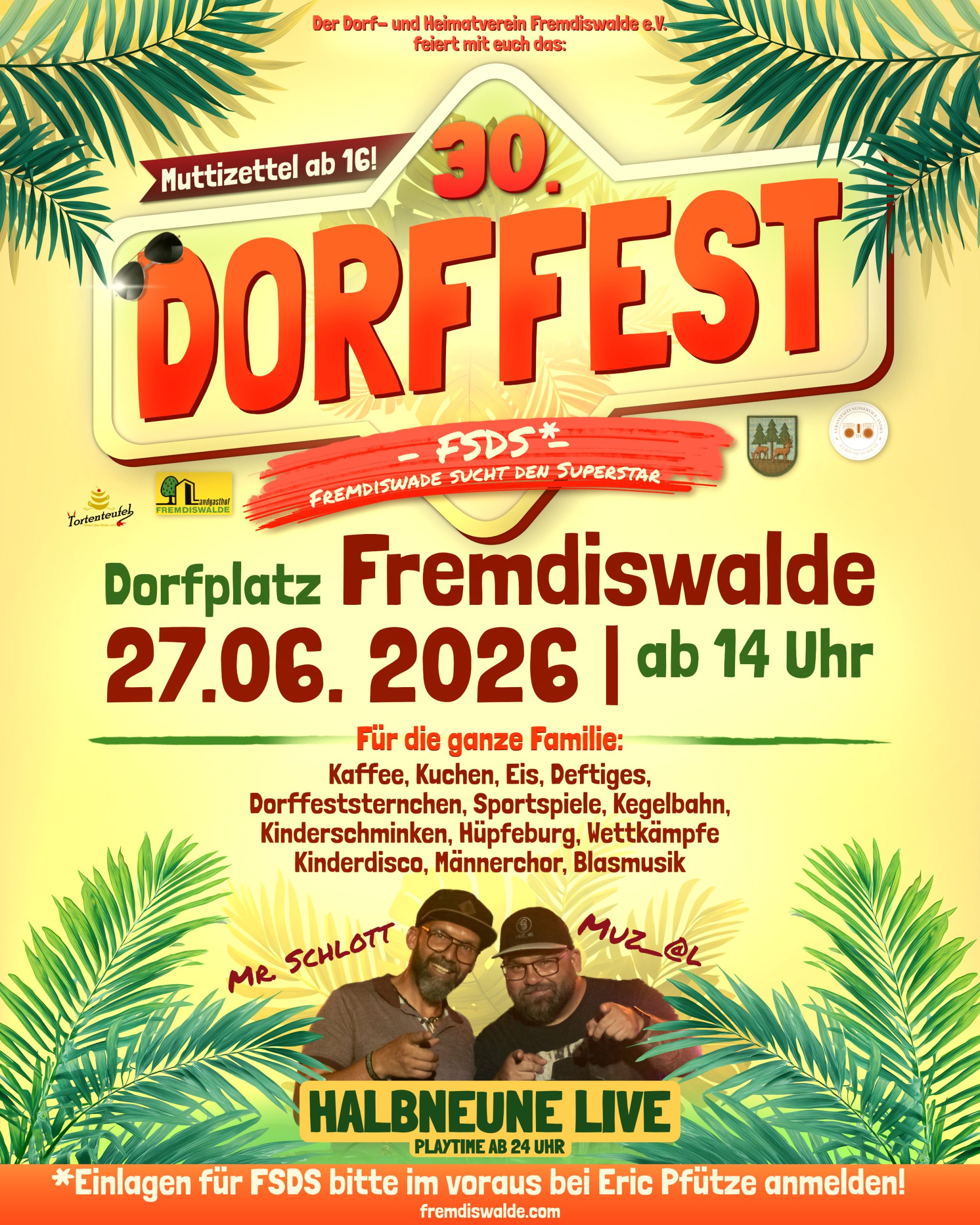 30. Dorffest @ Dorfplatz